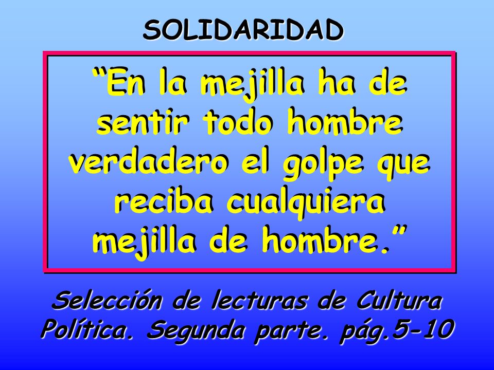 Selección de lecturas de Cultura Política. Segunda parte. pág.5-10