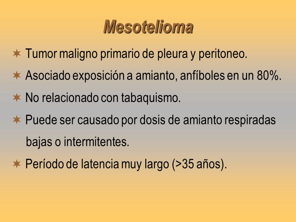mesothelioma ferruginous body