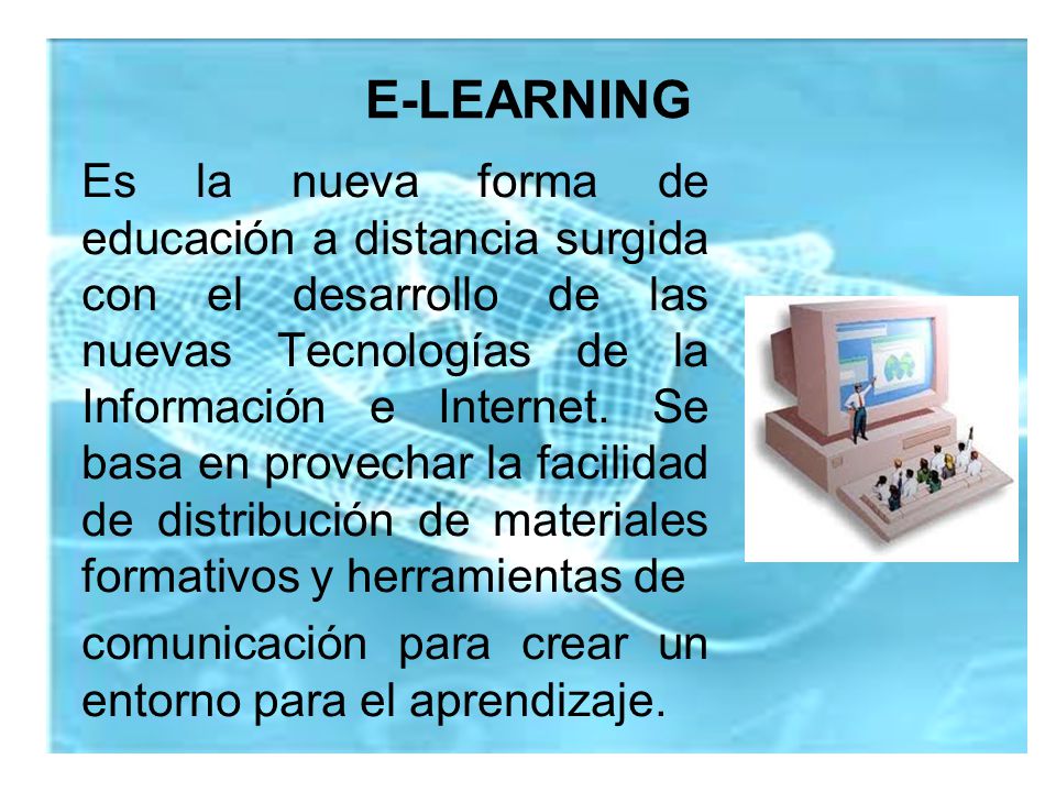 E-LEARNING