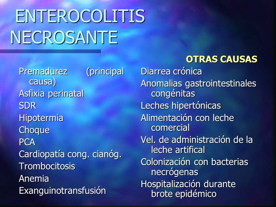 ENTEROCOLITIS NECROSANTE