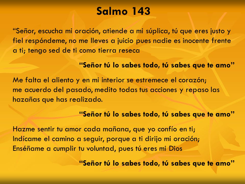 Salmo 143