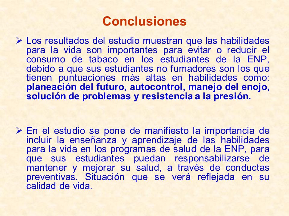 Conclusiones