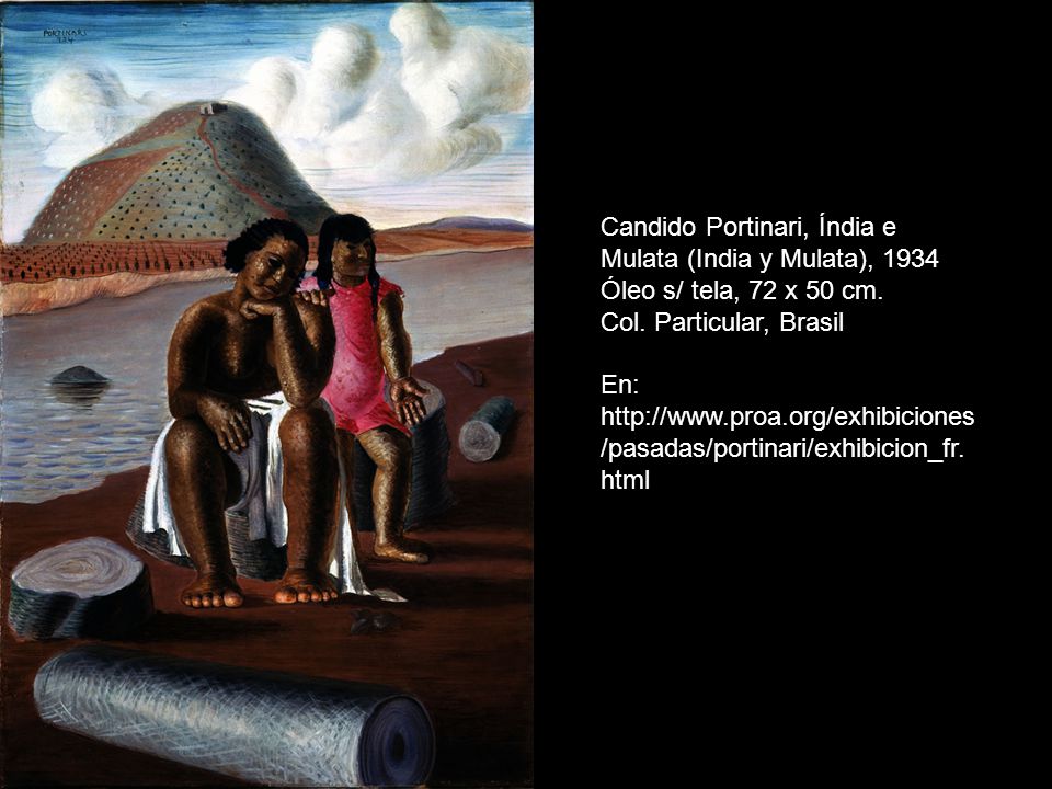 Candido Portinari, Índia e Mulata (India y Mulata), 1934