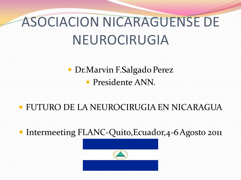 ASOCIACION NICARAGUENSE DE NEUROCIRUGIA