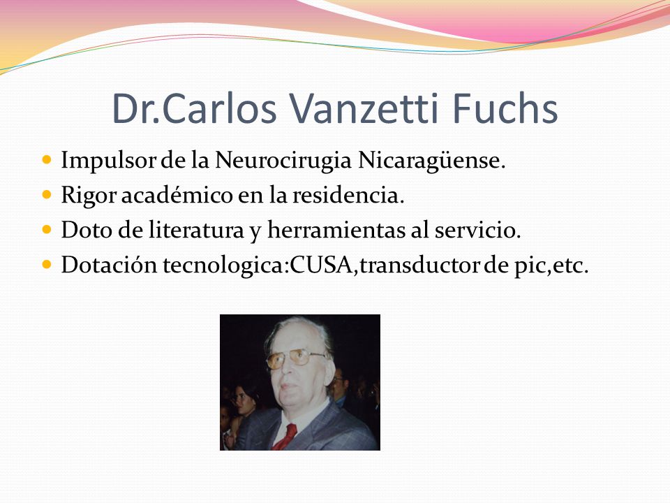 Dr.Carlos Vanzetti Fuchs