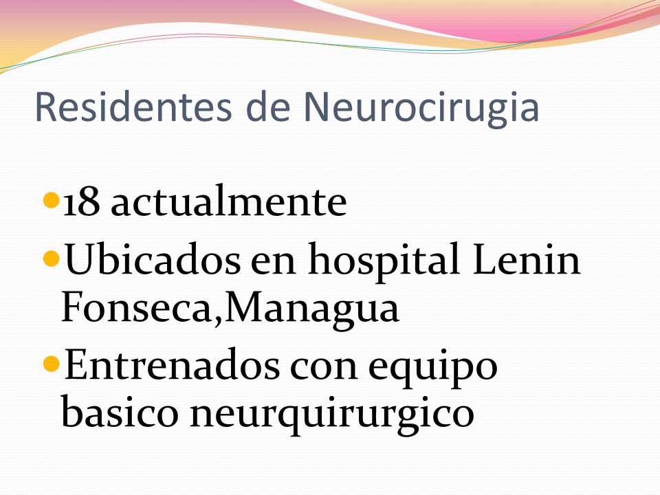 Residentes de Neurocirugia