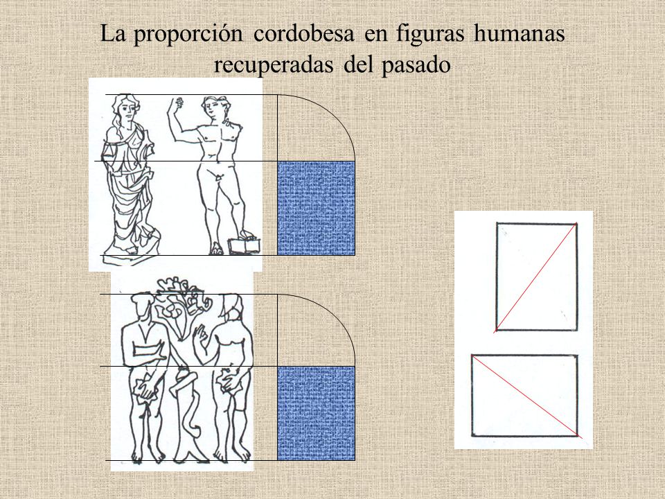 La proporción cordobesa en figuras humanas recuperadas del pasado