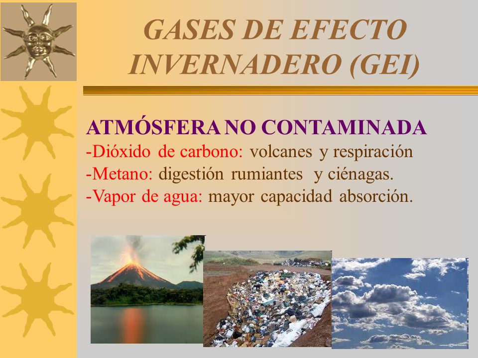 GASES DE EFECTO INVERNADERO (GEI)