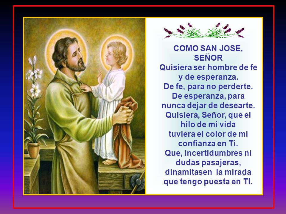 Resultado de imagen de San JosÃ© un hombre de fe