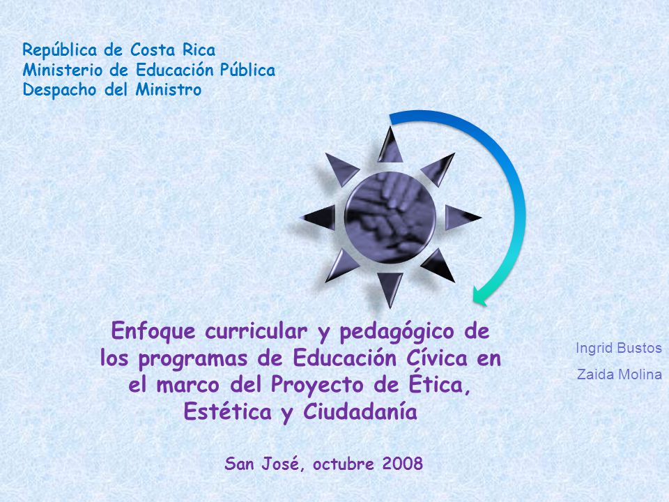 República de Costa Rica Ministerio de Educación Pública Despacho del Ministro