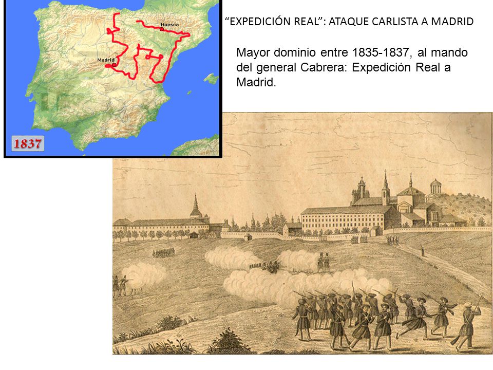 EXPEDICIÓN REAL : ATAQUE CARLISTA A MADRID