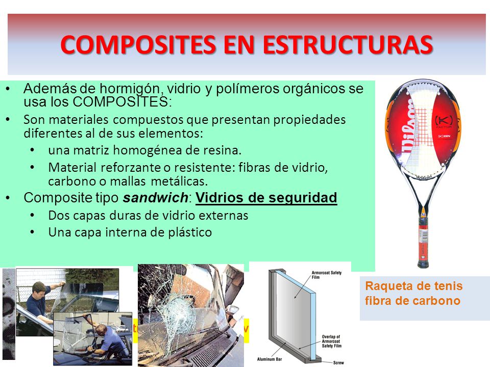 COMPOSITES EN ESTRUCTURAS