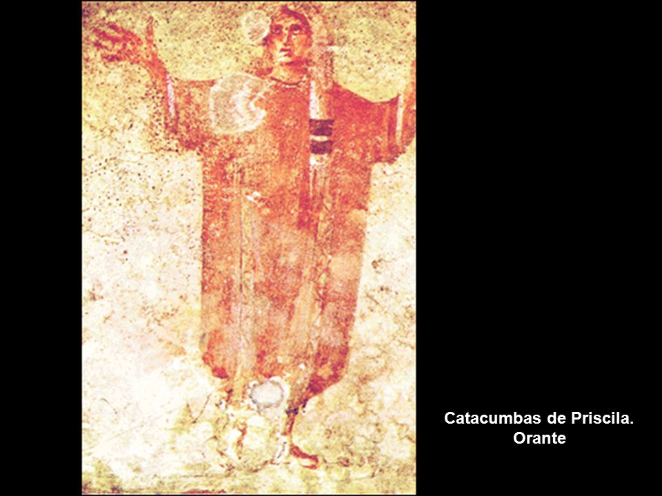 Catacumbas de Priscila. Orante