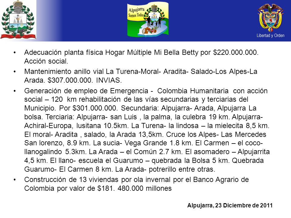 Adecuación planta física Hogar Múltiple Mi Bella Betty por $