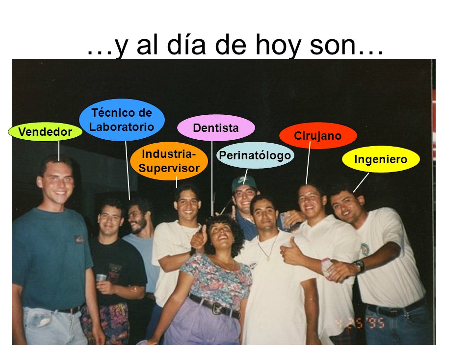 …y al día de hoy son… Técnico de Laboratorio Dentista Vendedor