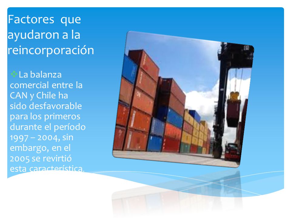 Factores que ayudaron a la reincorporación