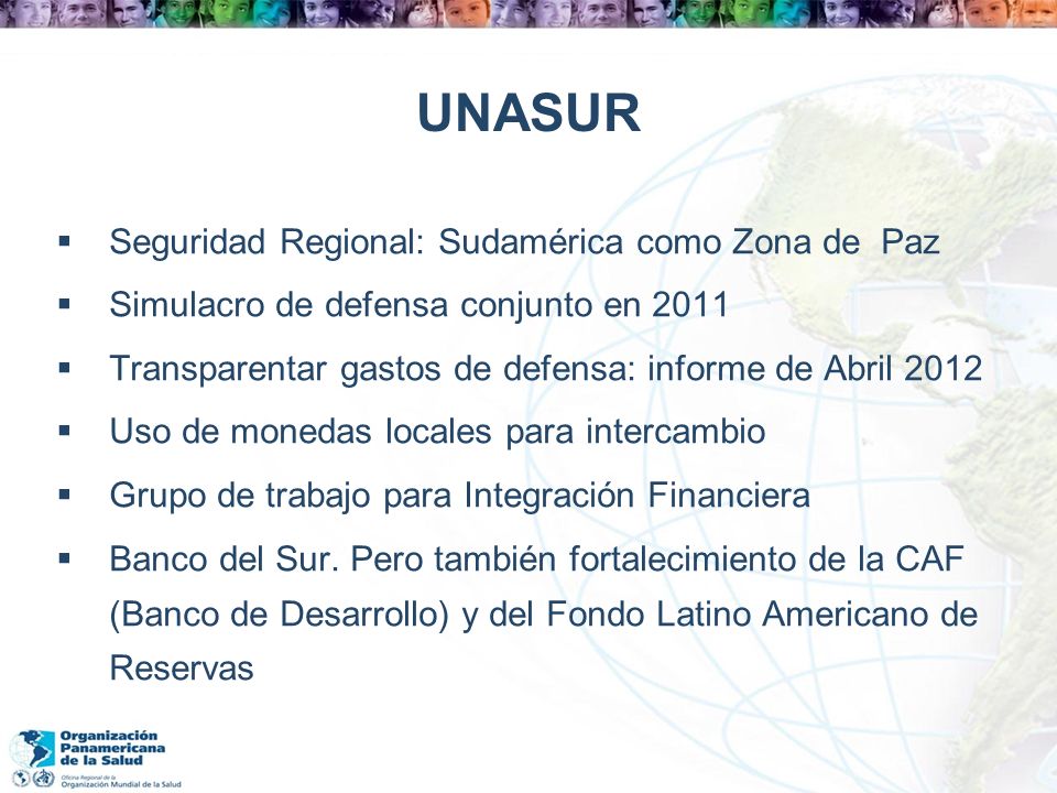 UNASUR Seguridad Regional: Sudamérica como Zona de Paz