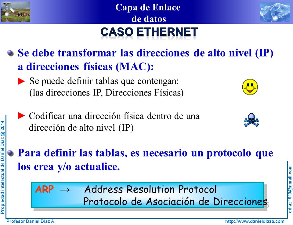 Se debe transformar las direcciones de alto nivel (IP)