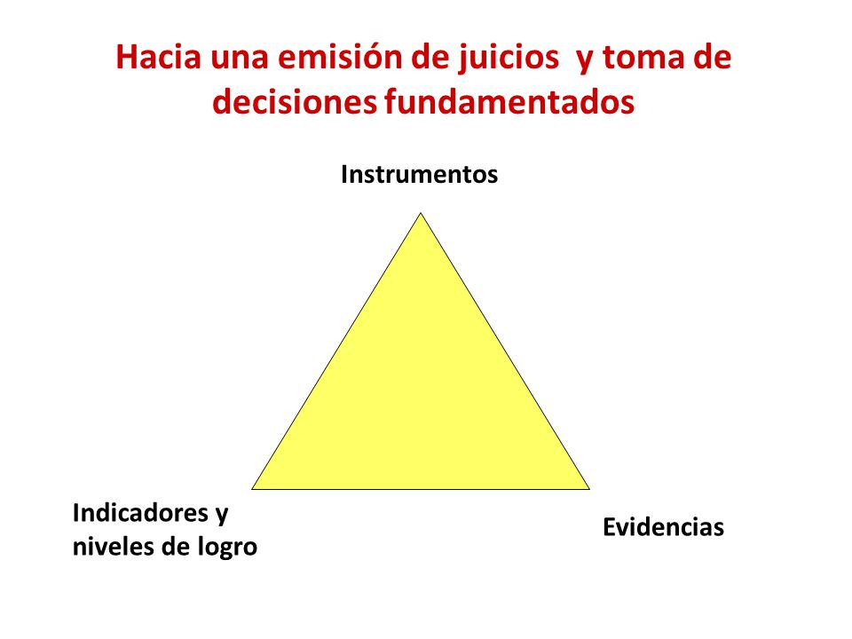 Hacia una emisión de juicios y toma de decisiones fundamentados