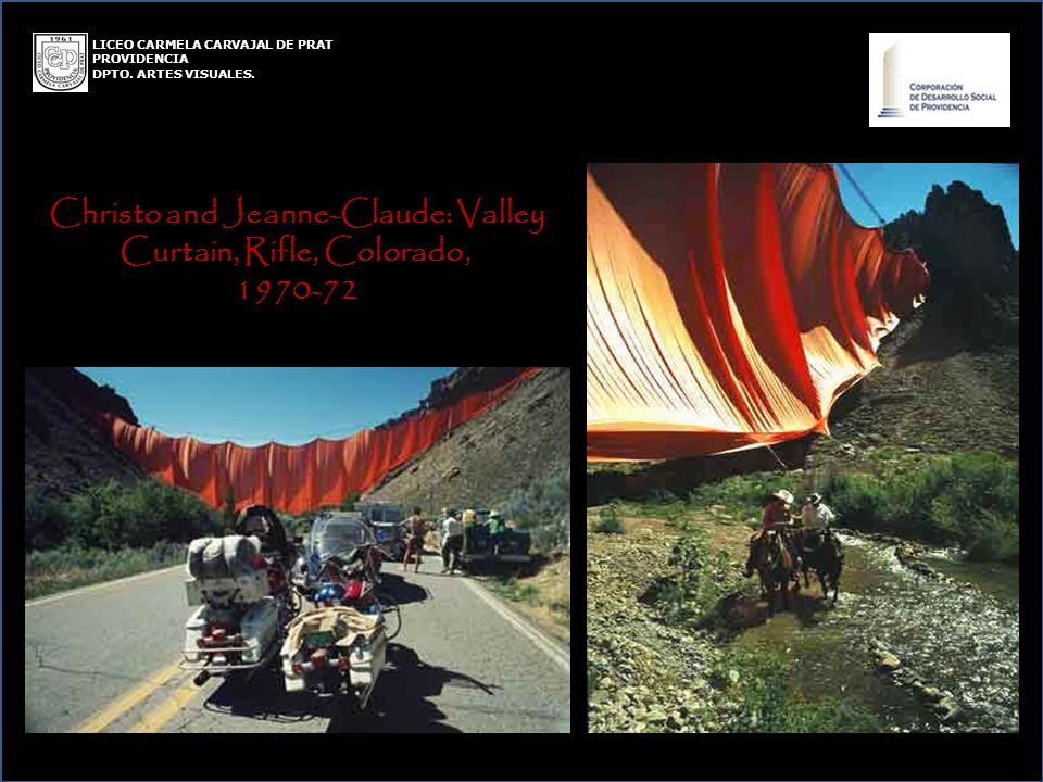 Christo and Jeanne-Claude: Valley Curtain, Rifle, Colorado,