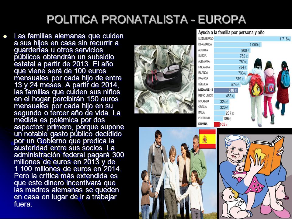 POLITICA PRONATALISTA - EUROPA