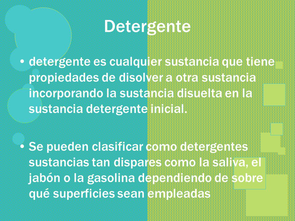 Detergente