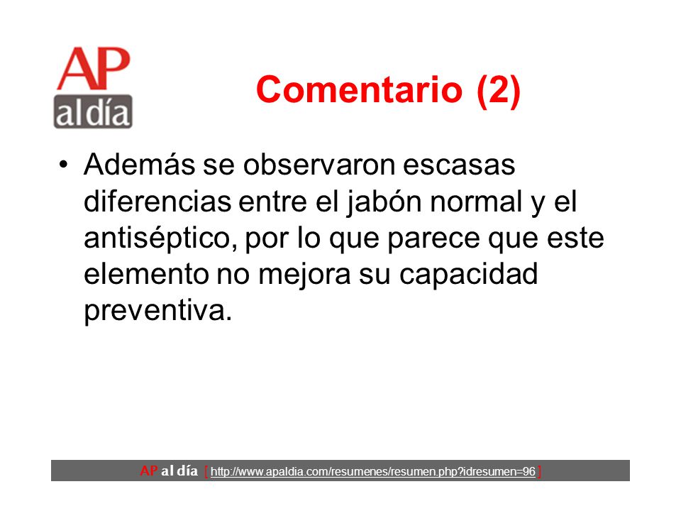 Comentario (2)