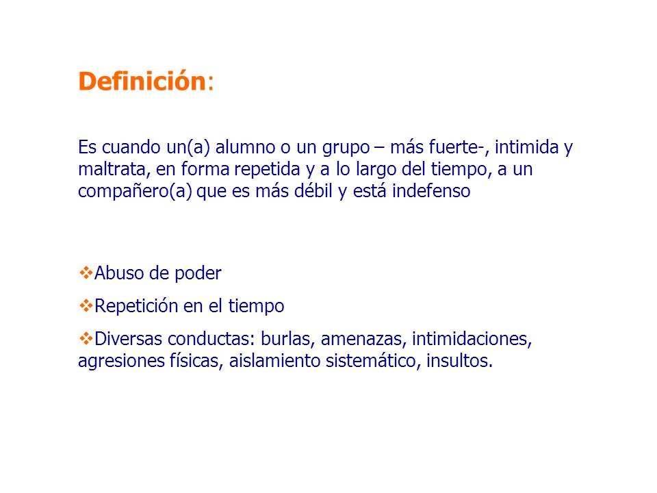 Definición: