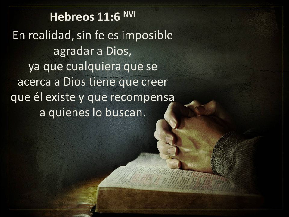 Hebreos 11:6 NVI