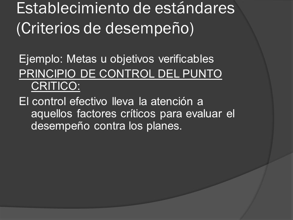 DEFINICIÓN Control : Es la medición y corrección del desempeño para  garantizar que los objetivos de la empresa y los planes diseñados para  alcanzarlos. - ppt descargar