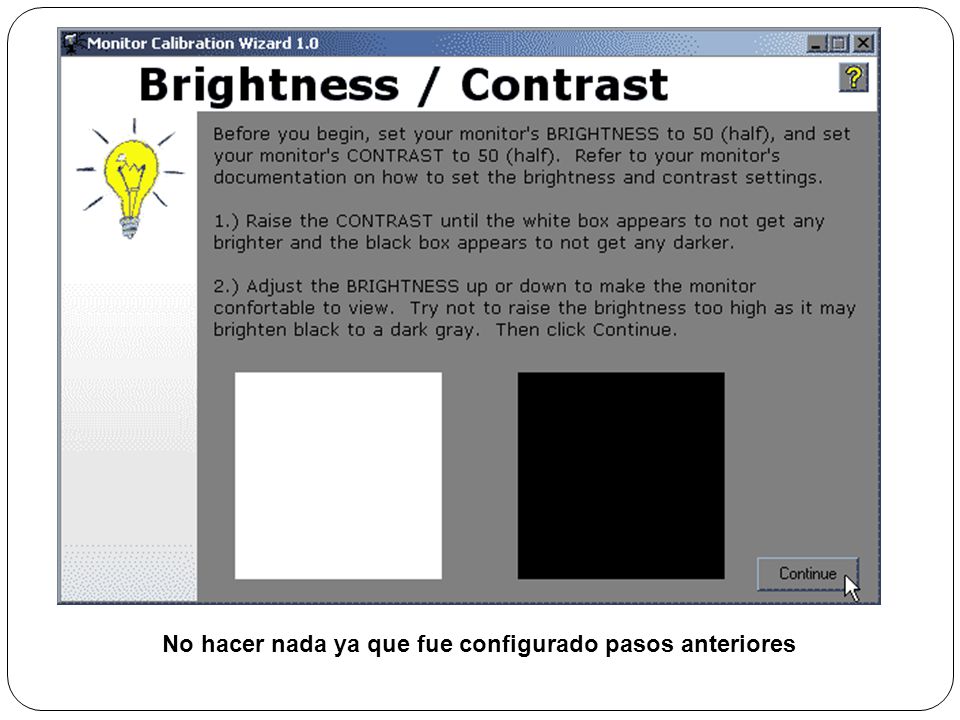 No hacer nada ya que fue configurado pasos anteriores