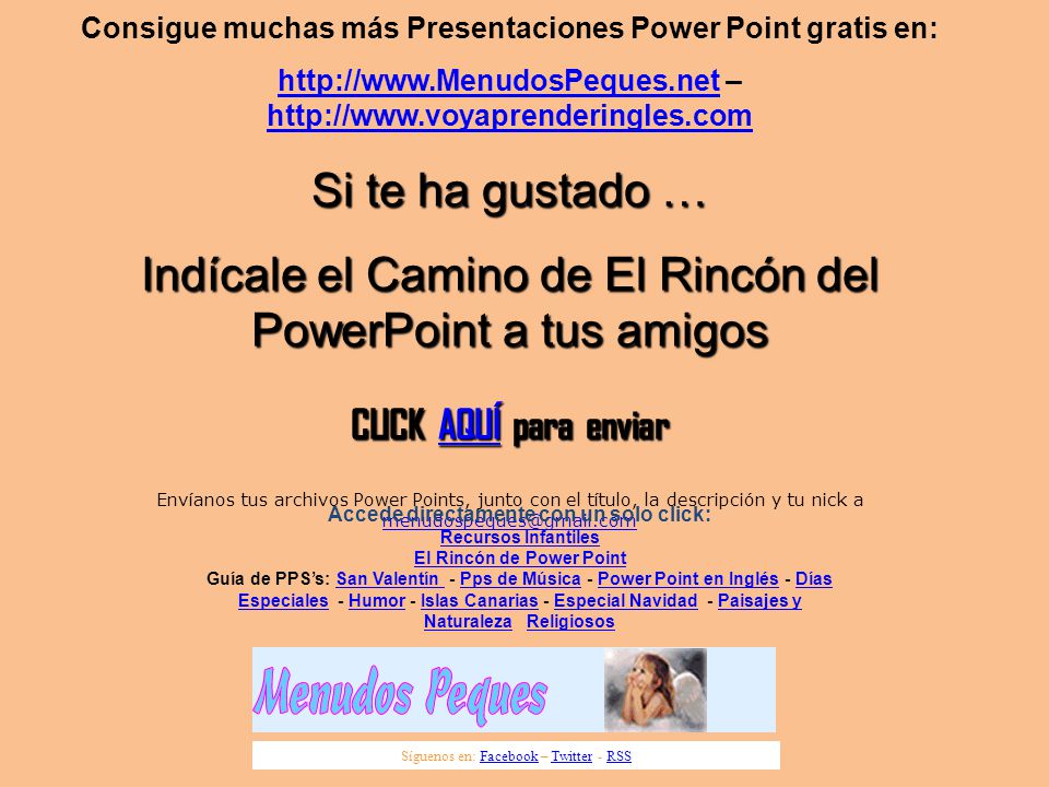 Indícale el Camino de El Rincón del PowerPoint a tus amigos