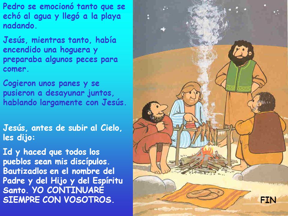 Pedro se emocionó tanto que se echó al agua y llegó a la playa nadando.