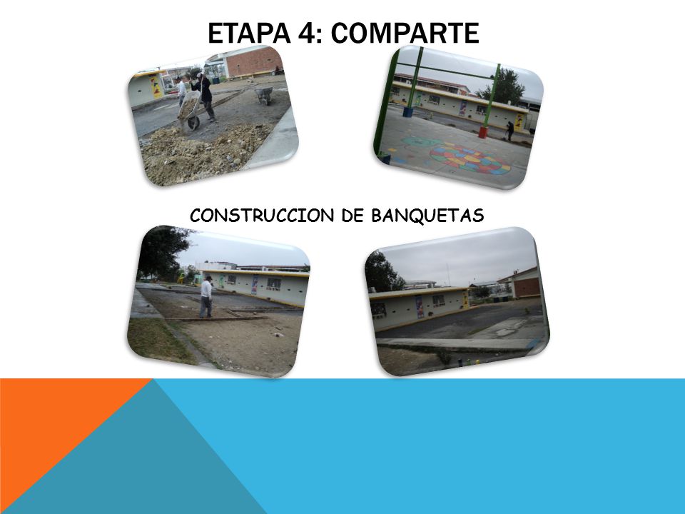 CONSTRUCCION DE BANQUETAS