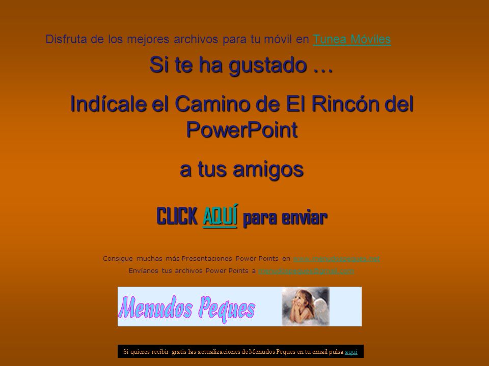 Indícale el Camino de El Rincón del PowerPoint a tus amigos