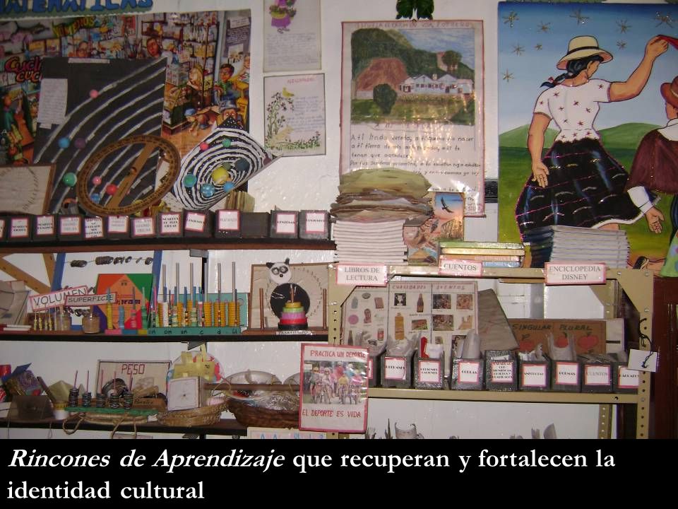 Rincones de Aprendizaje que recuperan y fortalecen la identidad cultural