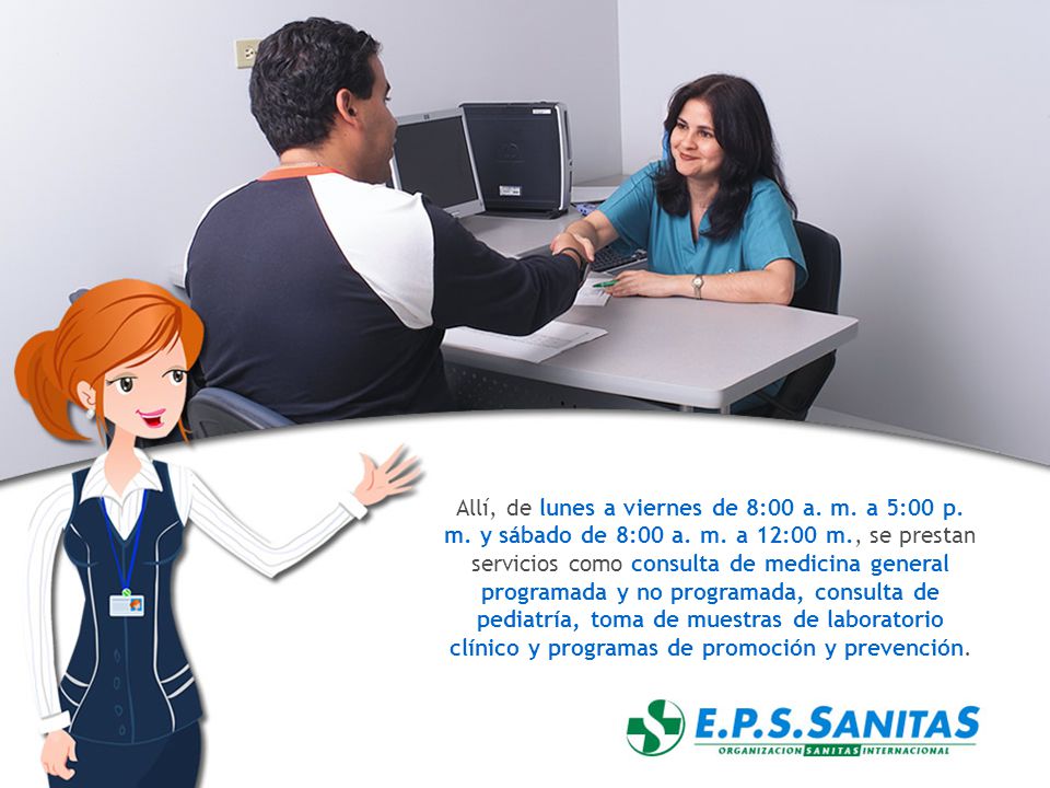Allí, de lunes a viernes de 8:00 a. m. a 5:00 p. m. y sábado de 8:00 a