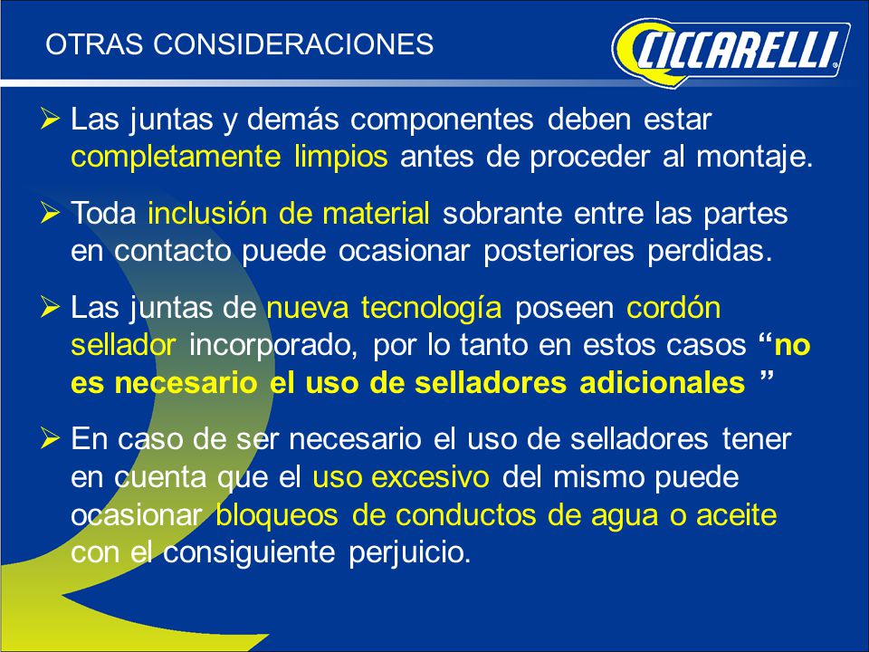 OTRAS CONSIDERACIONES