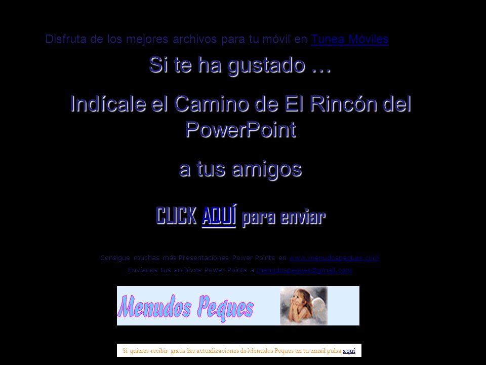Indícale el Camino de El Rincón del PowerPoint a tus amigos