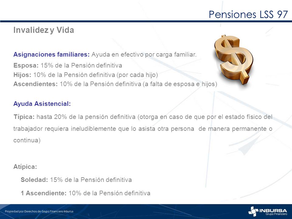Pensiones LSS 97 Invalidez y Vida