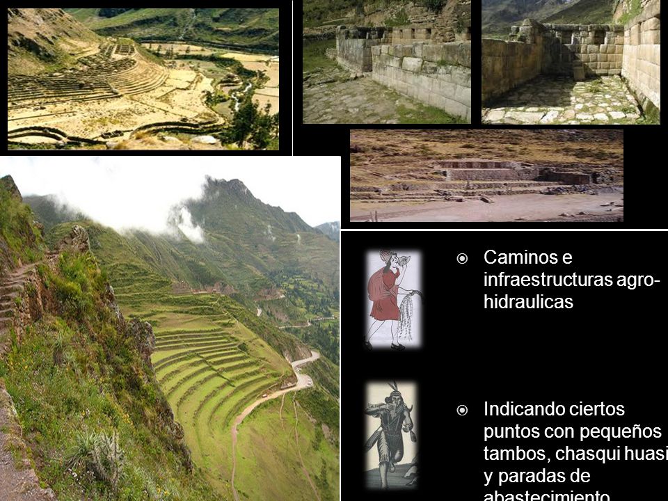 Caminos e infraestructuras agro-hidraulicas