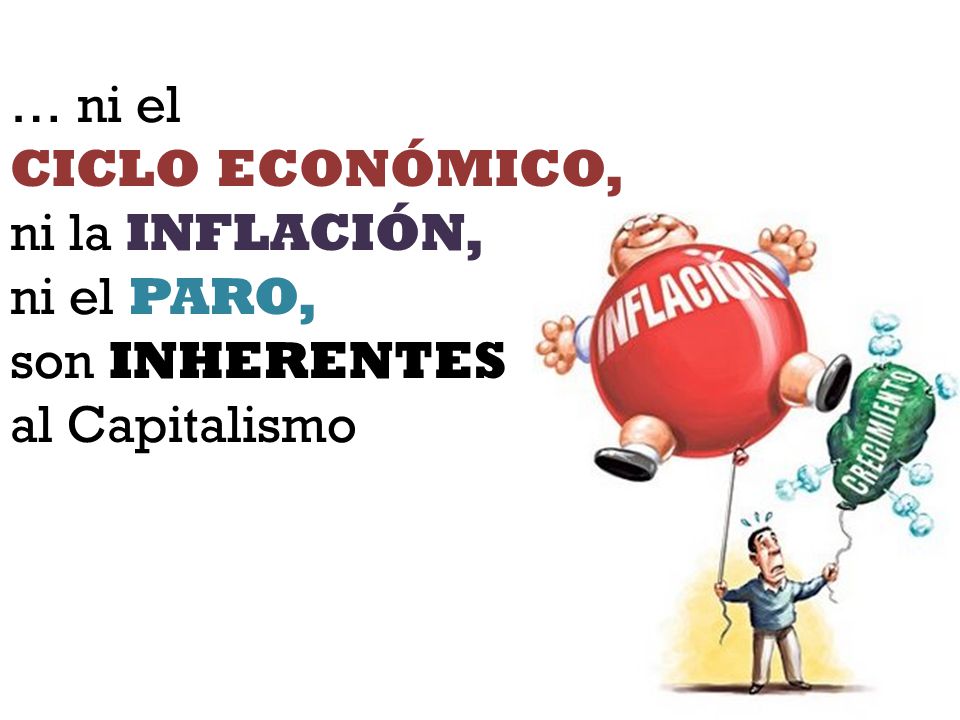 … ni el CICLO ECONÓMICO, ni la INFLACIÓN, ni el PARO, son INHERENTES al Capitalismo