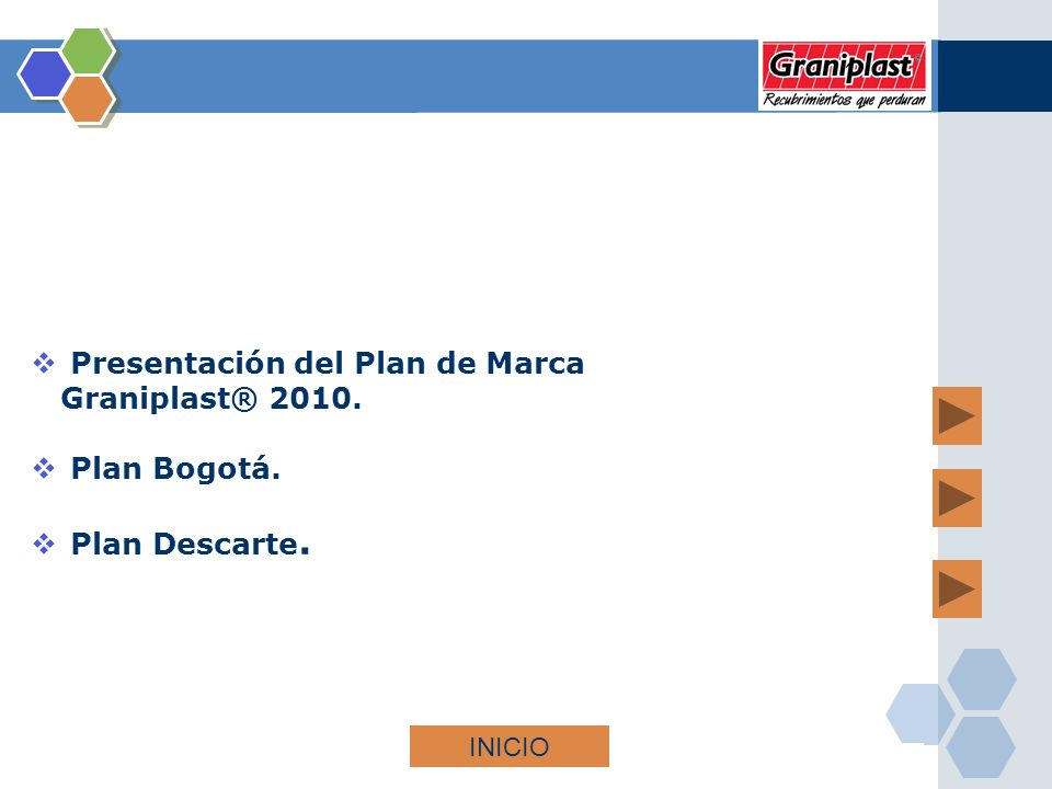 Presentación del Plan de Marca Graniplast® Plan Bogotá.