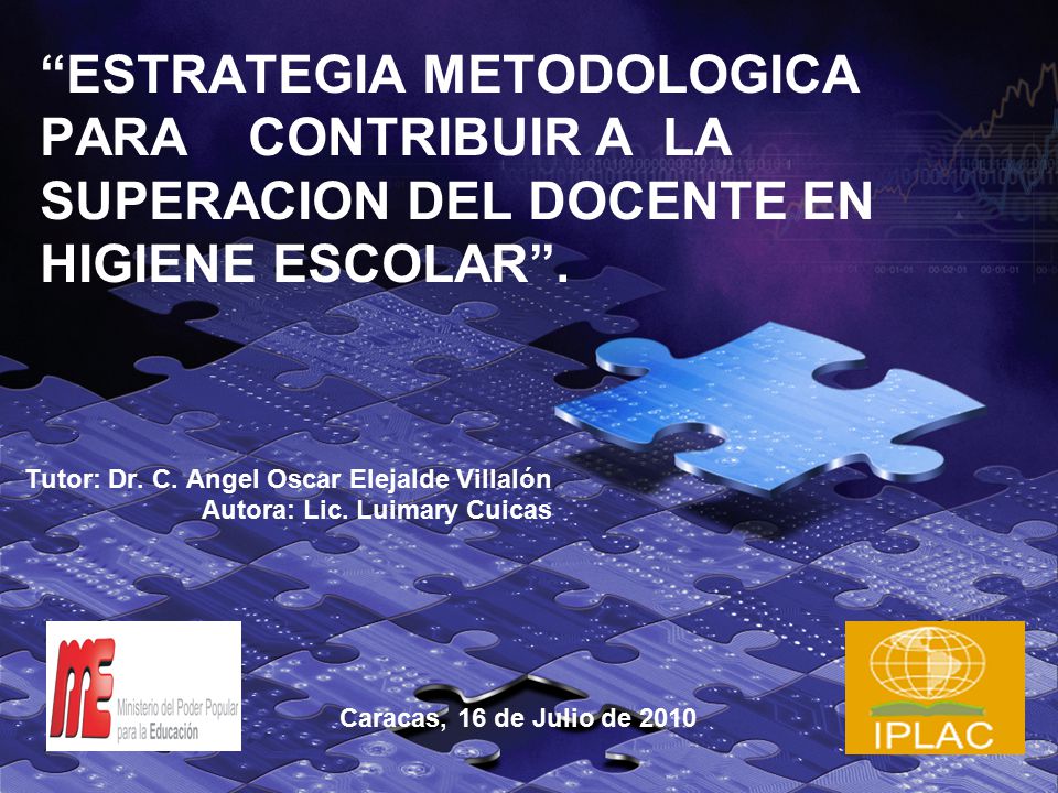 ESTRATEGIA METODOLOGICA PARA CONTRIBUIR A LA SUPERACION DEL DOCENTE EN HIGIENE ESCOLAR .