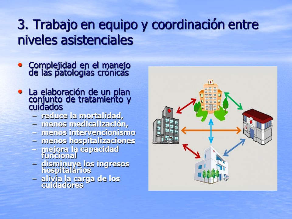 3. Trabajo en equipo y coordinación entre niveles asistenciales