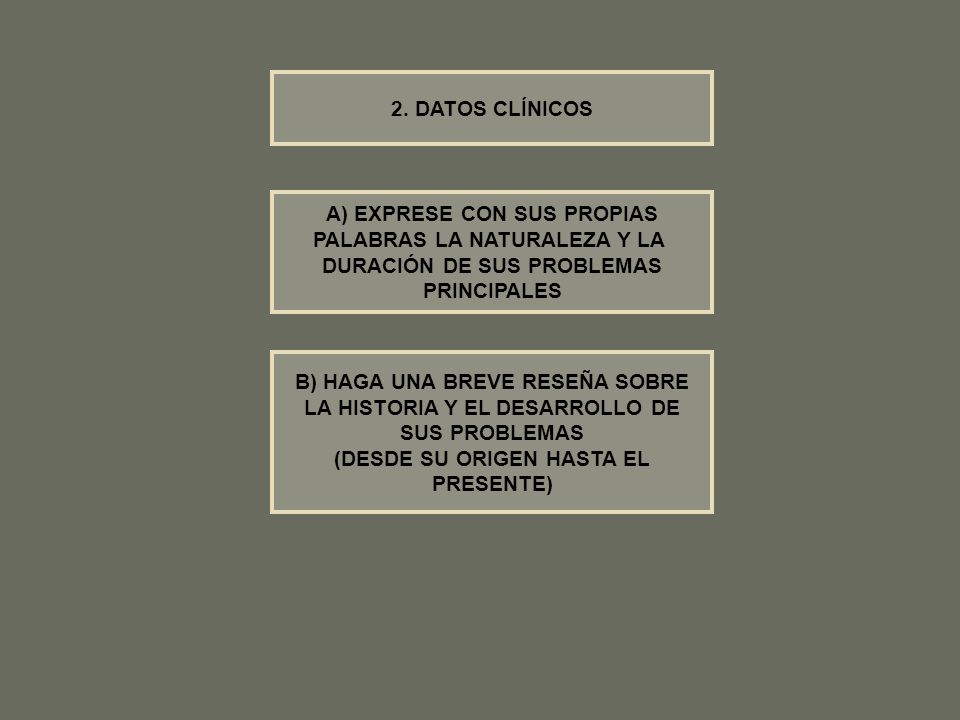 A) EXPRESE CON SUS PROPIAS PALABRAS LA NATURALEZA Y LA