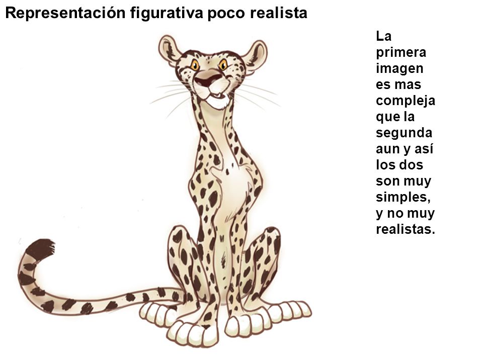 Representación figurativa poco realista