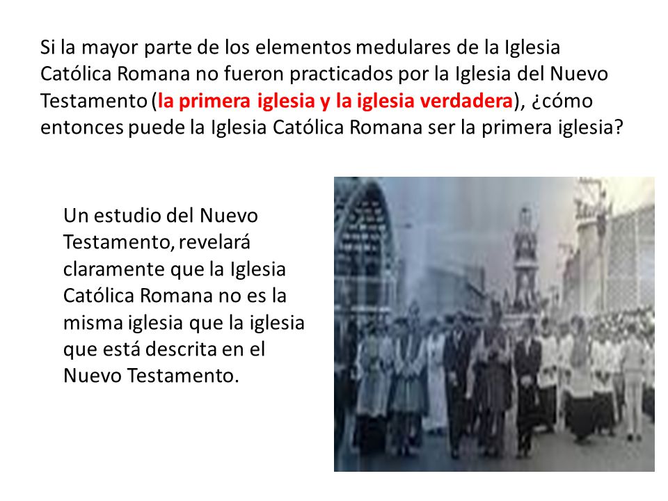 Cuál fue la primera iglesia, la original del N. Testamento? - ppt descargar Cuál fue la primera iglesia, la original del N. Testamento? - ppt descargar