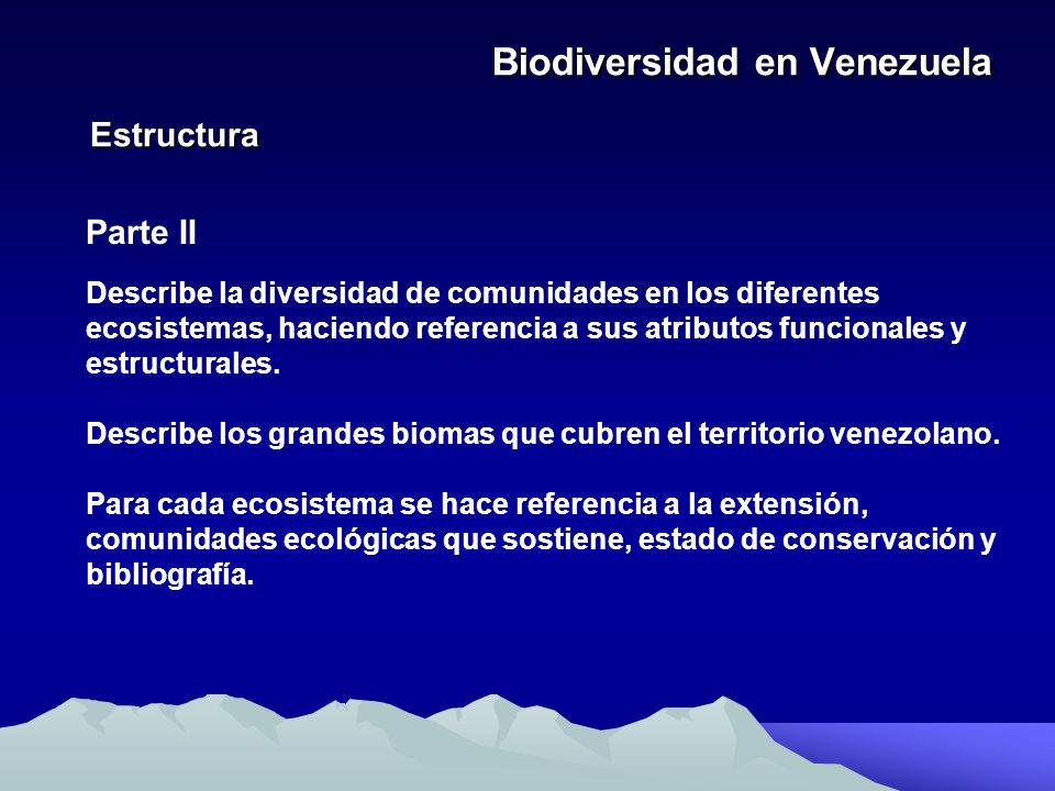 Biodiversidad en Venezuela