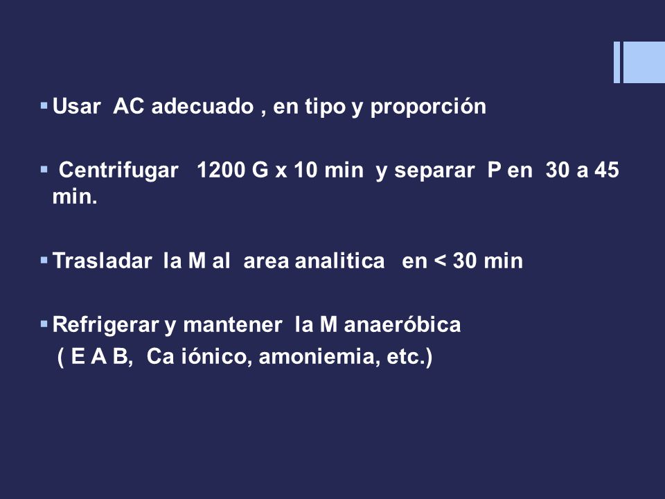 Usar AC adecuado , en tipo y proporción